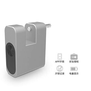 Mini Electric Smart APP Lock for Bag Travel Luggage File Folder Anti Chief Suitcase Locker Unlock Keyless Waterproof Safety Lock