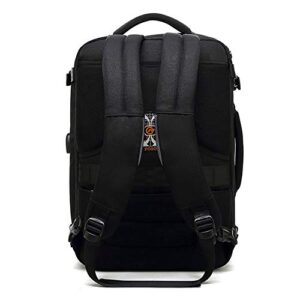 Seagloca splashproof USB Charging 15.6 inch Laptop Bag Men Backpacks Anti Theft Business Travel Waterproof Smart Backpacks (Black)