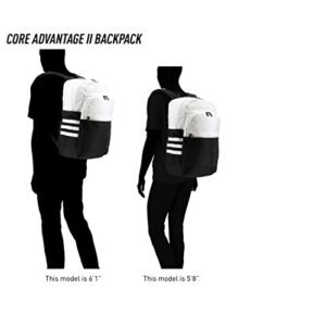 adidas Unisex Core Advantage Backpack, Onix Jersey/Black, ONE SIZE